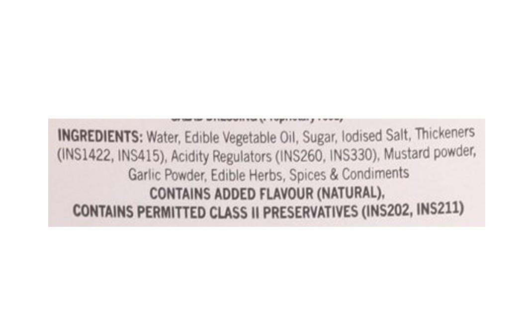 Cremica Vinaigrette Salad Dressing   Plastic Bottle  350 grams